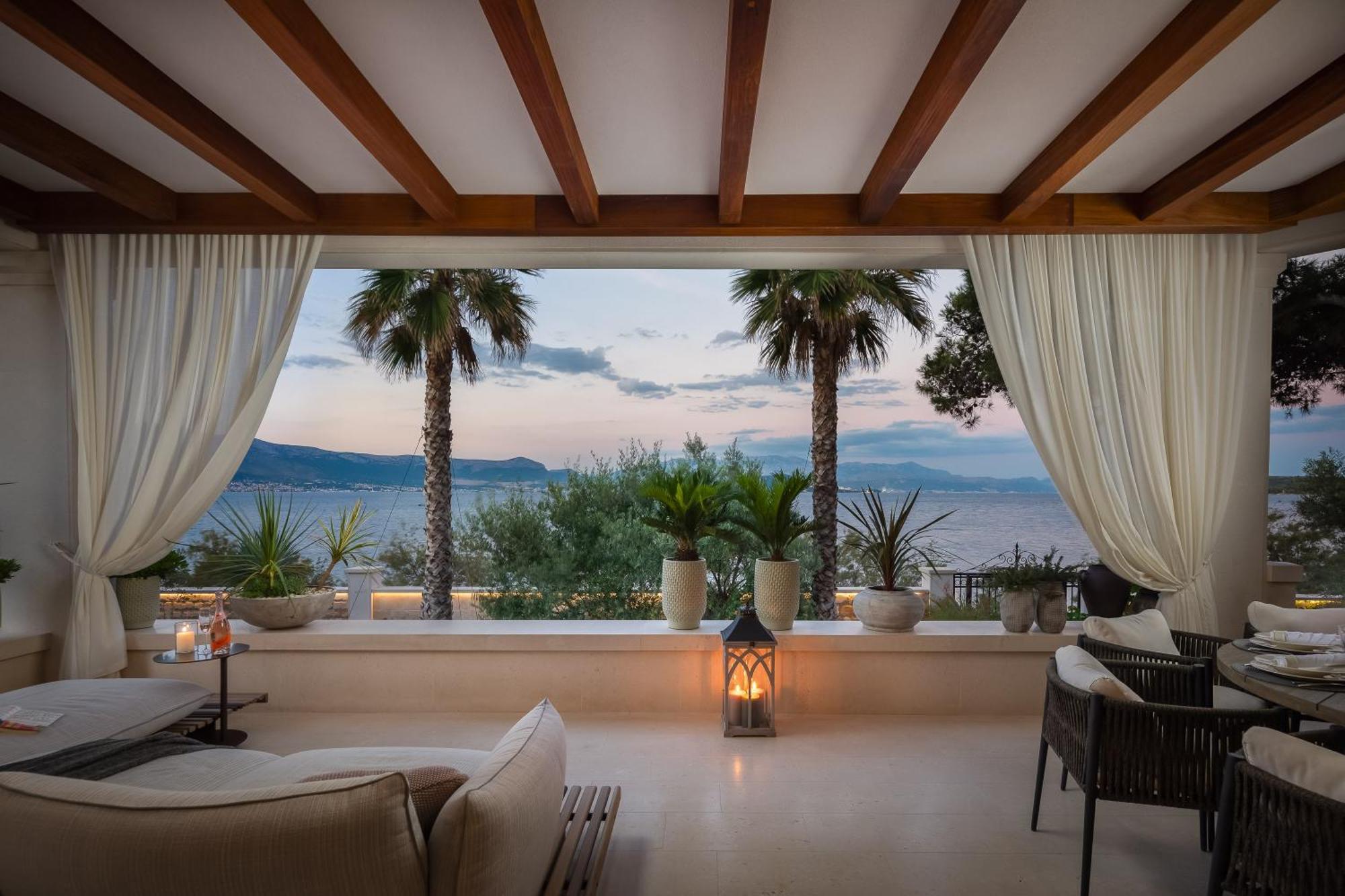 Villa L'Orizzonte Слатине Экстерьер фото